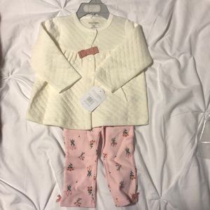NWT Kyle & Deena outfit baby girl 12m